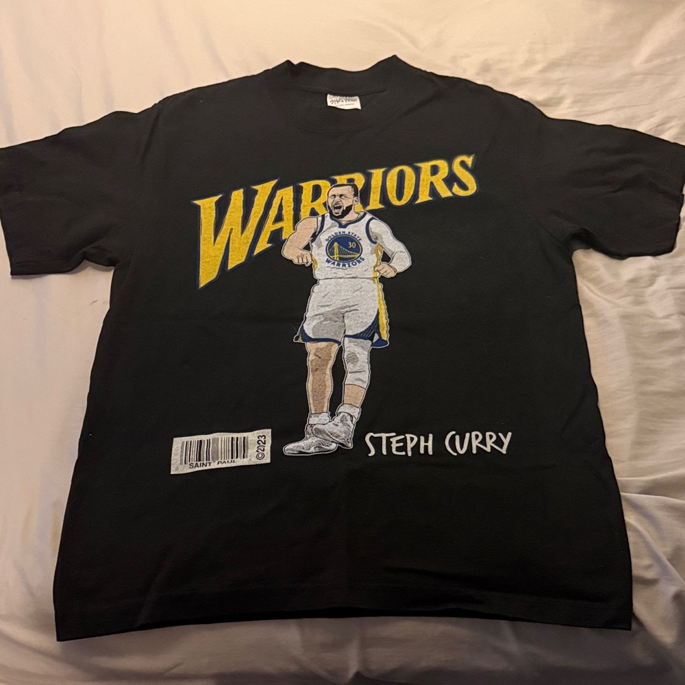 Stephen Curry Warriors Graphic Heavy T